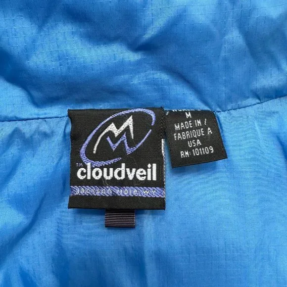 CLOUDVEIL made in USA - 100% nylon Zip pockets machine washable coat - M - Picture 7 of 9